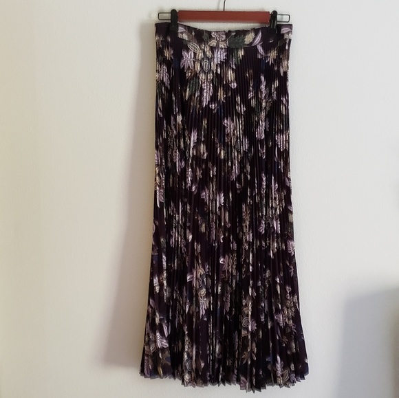 A.L.C. Dresses & Skirts - ALC Williams Pleated Floral Midi Skirt